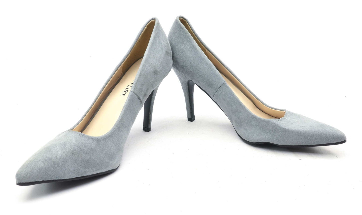 Body Flirt Womens EU Size 42 Grey Court Shoes