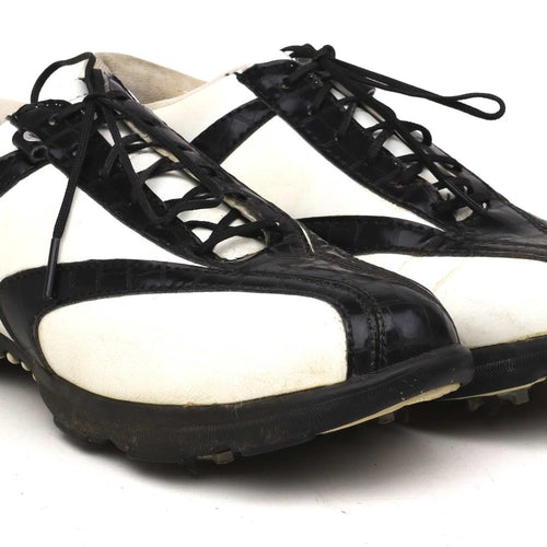 Hi-Tec Womens UK Size 4 White Leather Golf Shoes