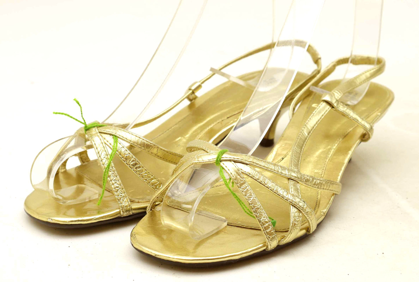 Marks & Spencer Womens UK Size 5.5 Gold Sandals