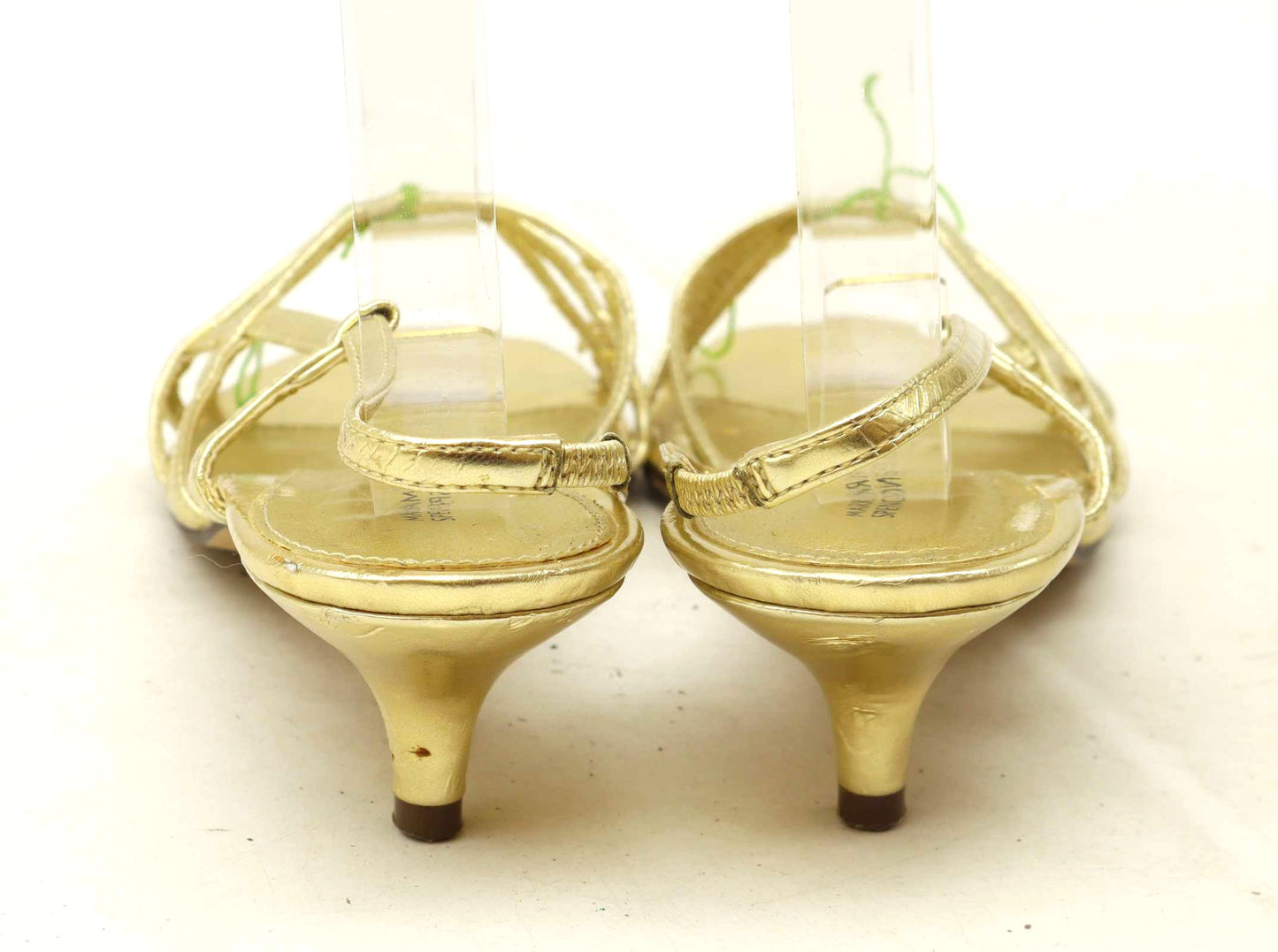 Marks & Spencer Womens UK Size 5.5 Gold Sandals