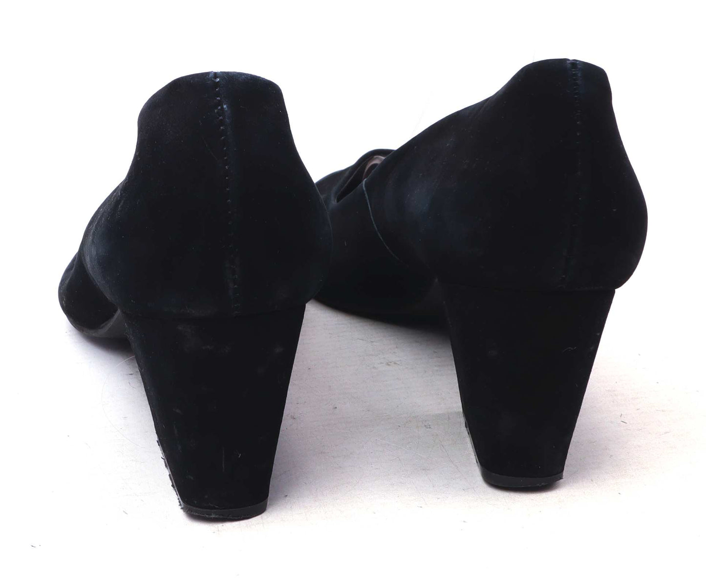 Laceys Womens EU Size 39 Black Leather Shoes