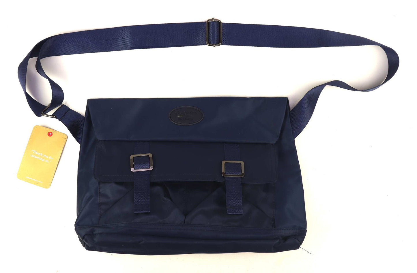 Cotton Traders Blue Womens Satchel Bag