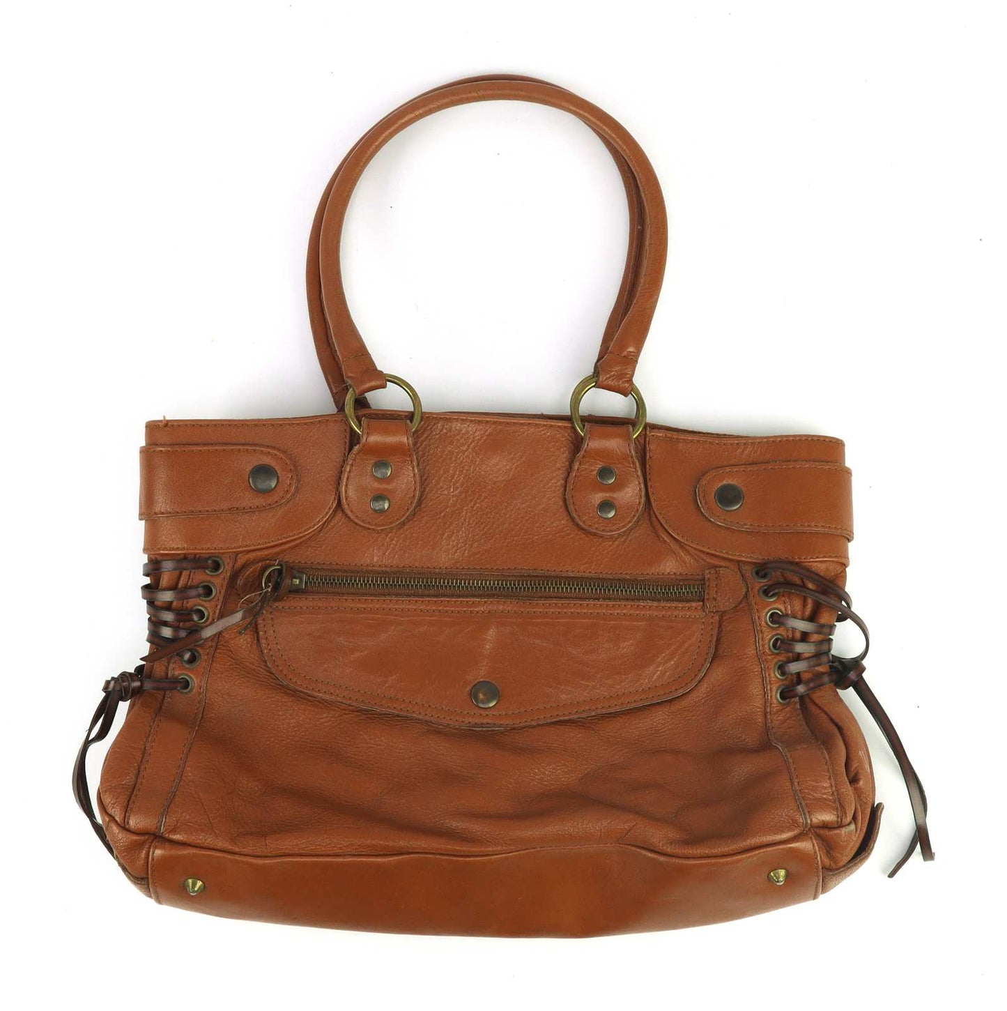 Kookai Brown Synthetic Womens Shoulder Bag