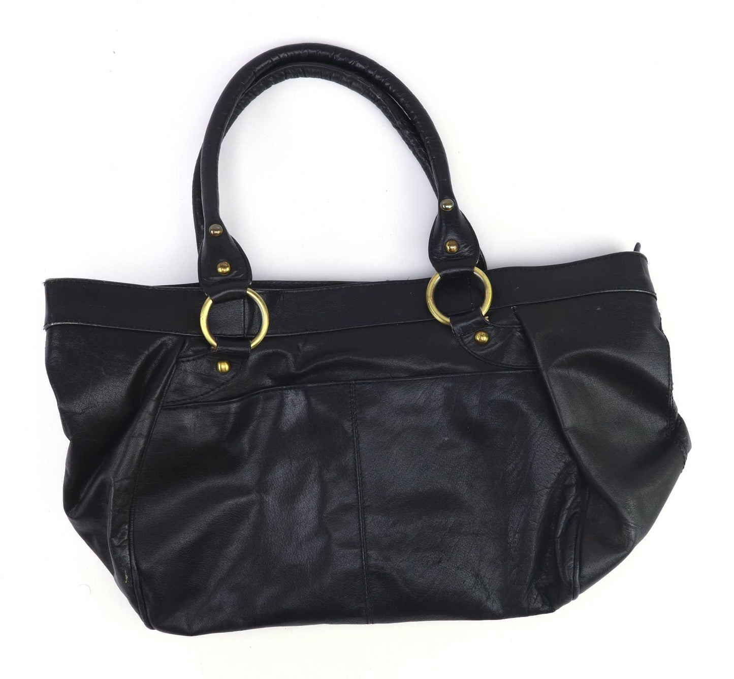 Lloyd Baker Black Leather Daytime Casual Womens Shoulder Bag