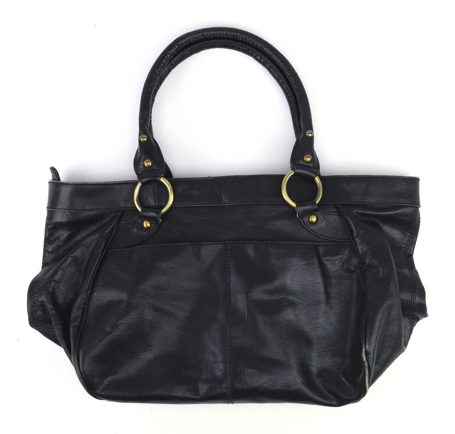Lloyd Baker Black Leather Daytime Casual Womens Shoulder Bag