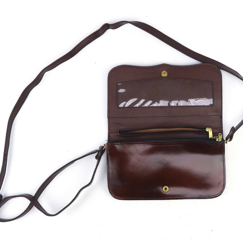 R Monzo Brown Synthetic Adjustable Strap Casual Daytime Evening Womens Crossbody Bag