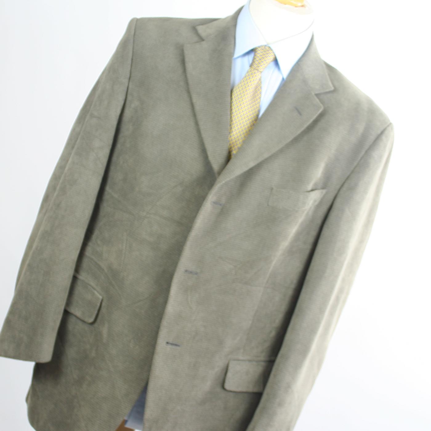 Mens Brown Suit Jacket 42 Short Marks & Spencer Polyester Plain