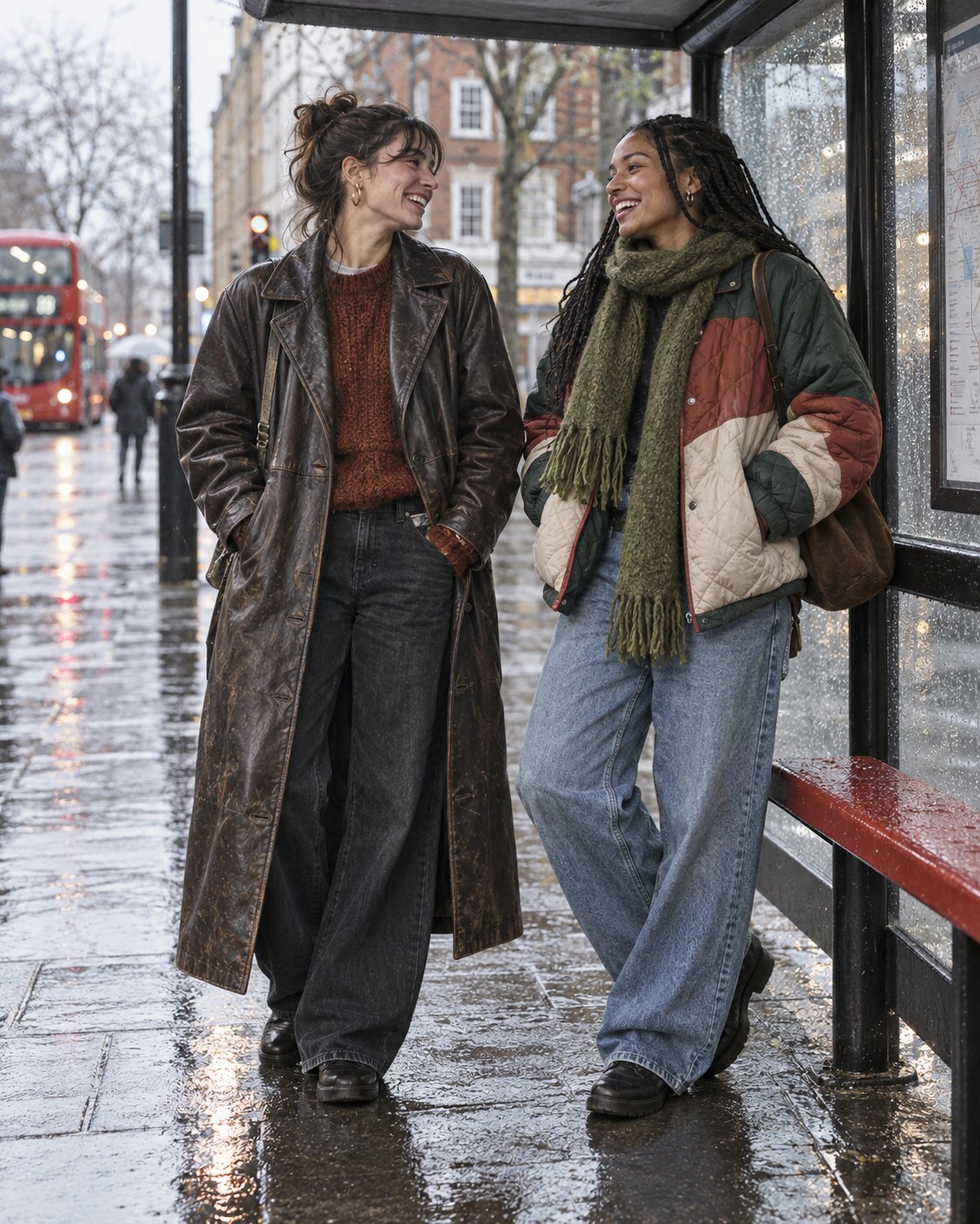 Preloved coats + jackets styled the PREWORN way